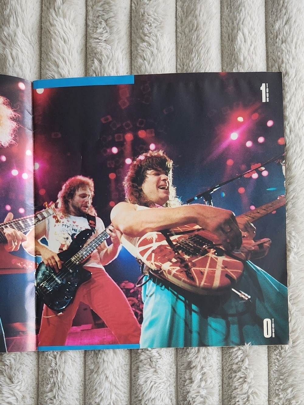 🎸 Vintage 1986 Van Halen 5150 World Tour Program Sammy Hagar EVH Classic Rock - Picture 6 of 12